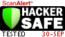 HACKER SAFE certified sites prevent over 99.9% of hacker crime.